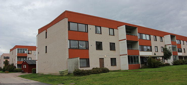 Byggnader före renovering