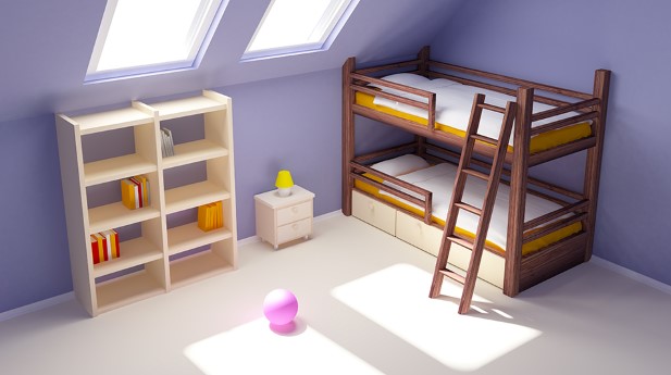 8661478-child-room-on-attic
