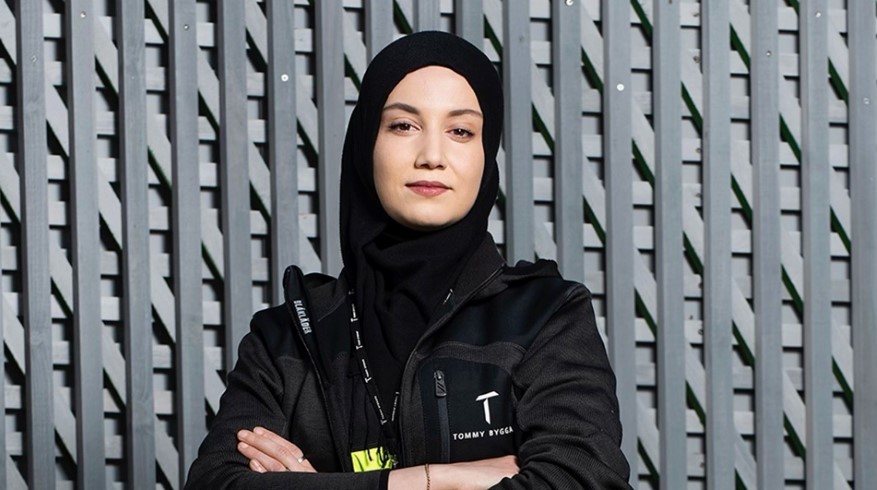Mariam Mohammedamin vinnare av Årets byggkvinna 2023.
